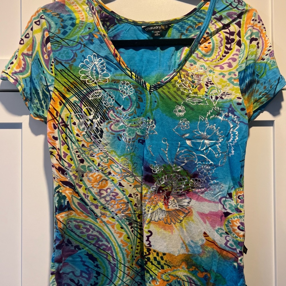 Colorful Short Sleeve Tee